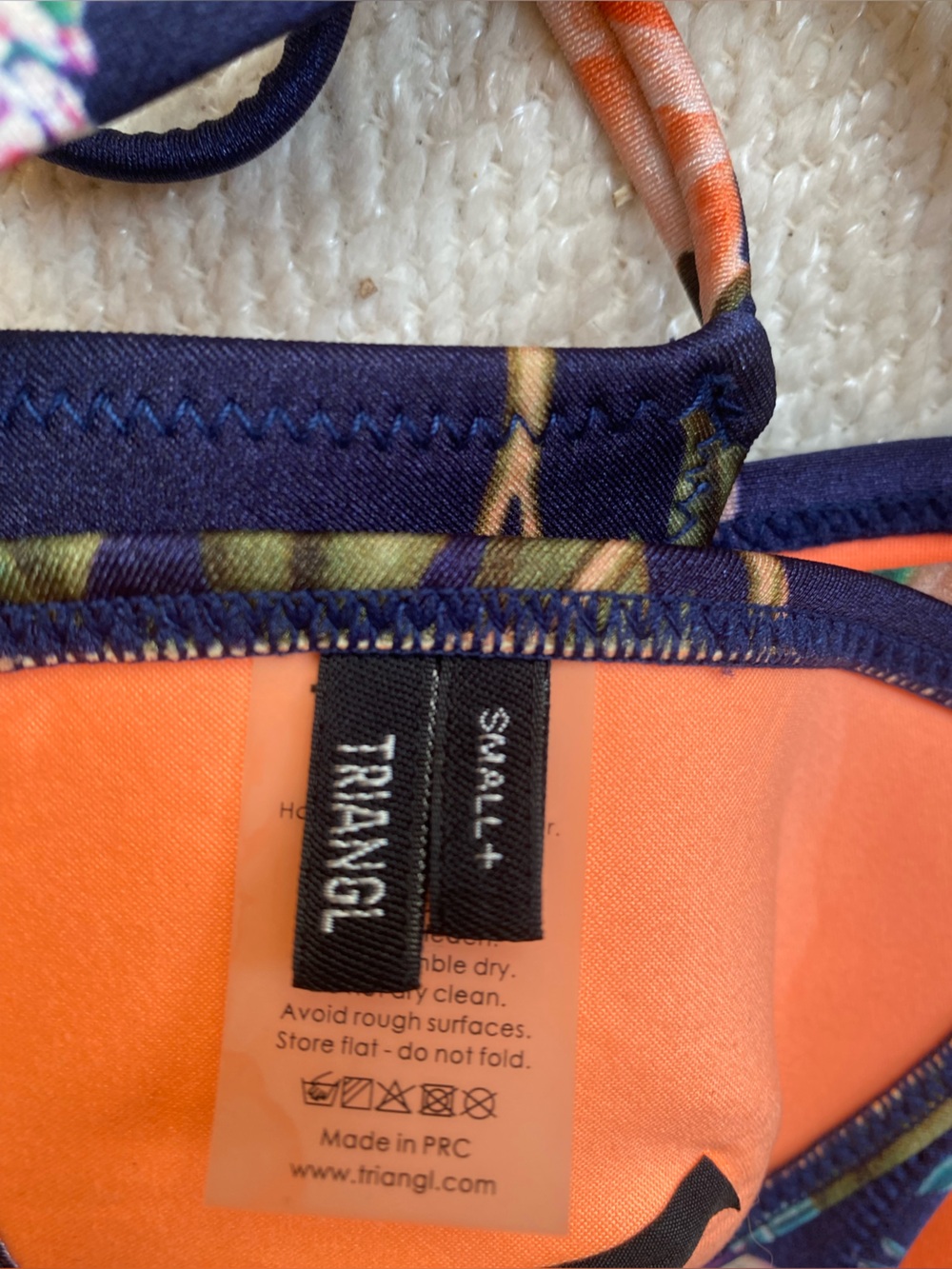 NWOT Triangl Neoprene Floral Bikini 👙 - Picture 12 of 12